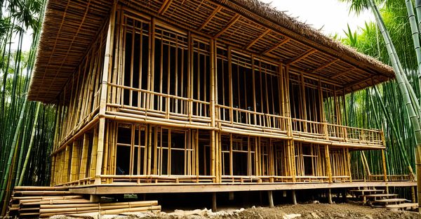 Construire en bambou : l'avenir des maisons durables