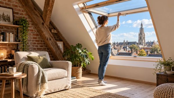 Top 5 avantages des fenêtres de toit à Arras pour l'éclairage