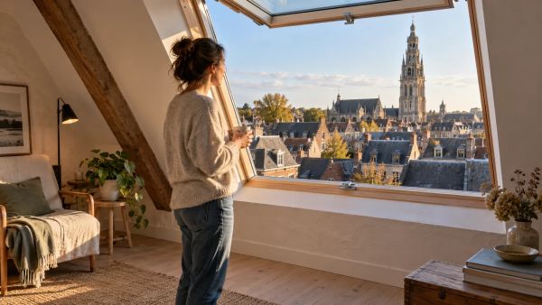 Top 5 avantages des fenêtres de toit à Arras pour l'éclairage